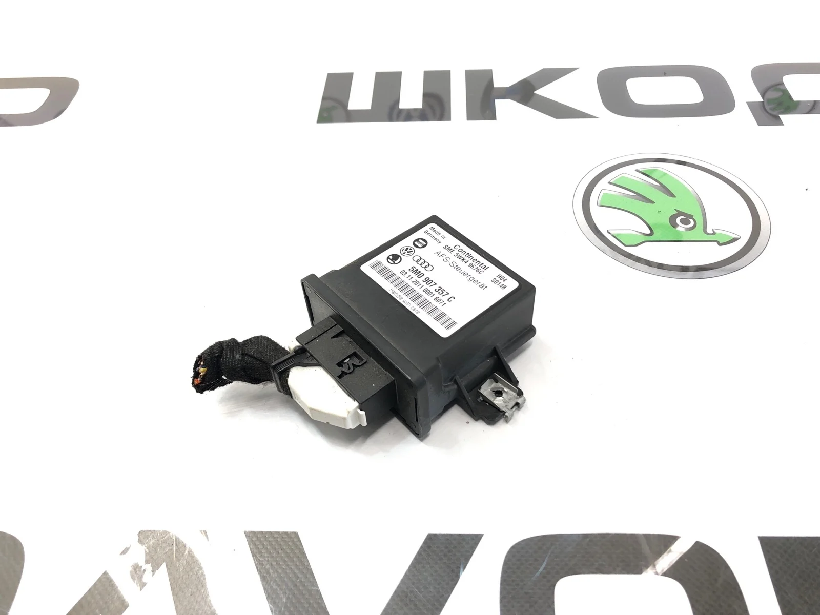 Блок управления адаптивными фарами AFS Skoda Octavia RS 2012 5M0907357C A5 (1Z) 2.0 CEGA