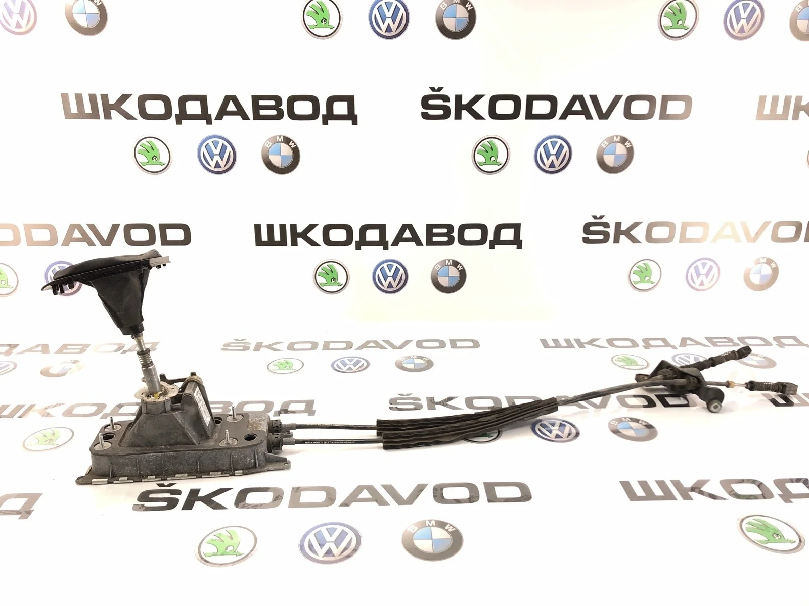 Кулиса с тросами МКПП Skoda Octavia RS 2012 1K0711265AT A5 (1Z) 2.0 CEGA