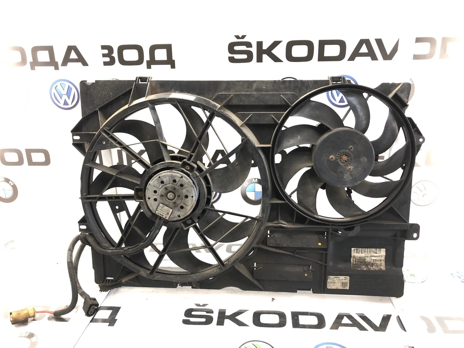 Вентилятор охлаждения Volkswagen Transporter 2006 7H0121207H T5 2.5 BNZ