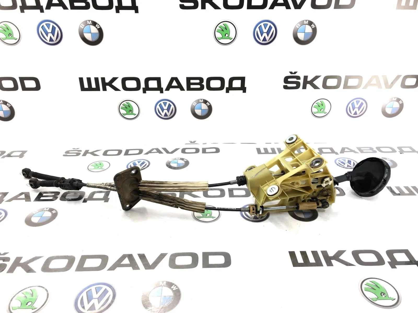 Кулиса с тросами МКПП Volkswagen Transporter 2006 7H1711877AF T5 2.5 BNZ