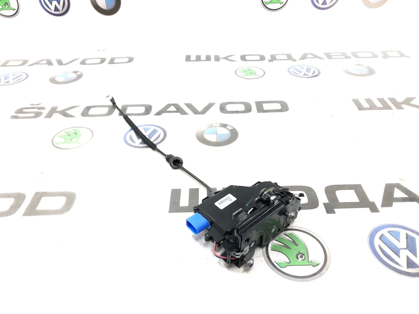 Замок двери Skoda Octavia 2011 7L0839015D A5 (1Z) 1.6 BSE, задний левый