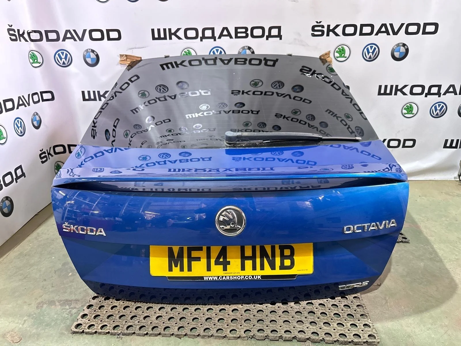 Крышка багажника Skoda Octavia RS 2014 5E5827023F A7 (5E)