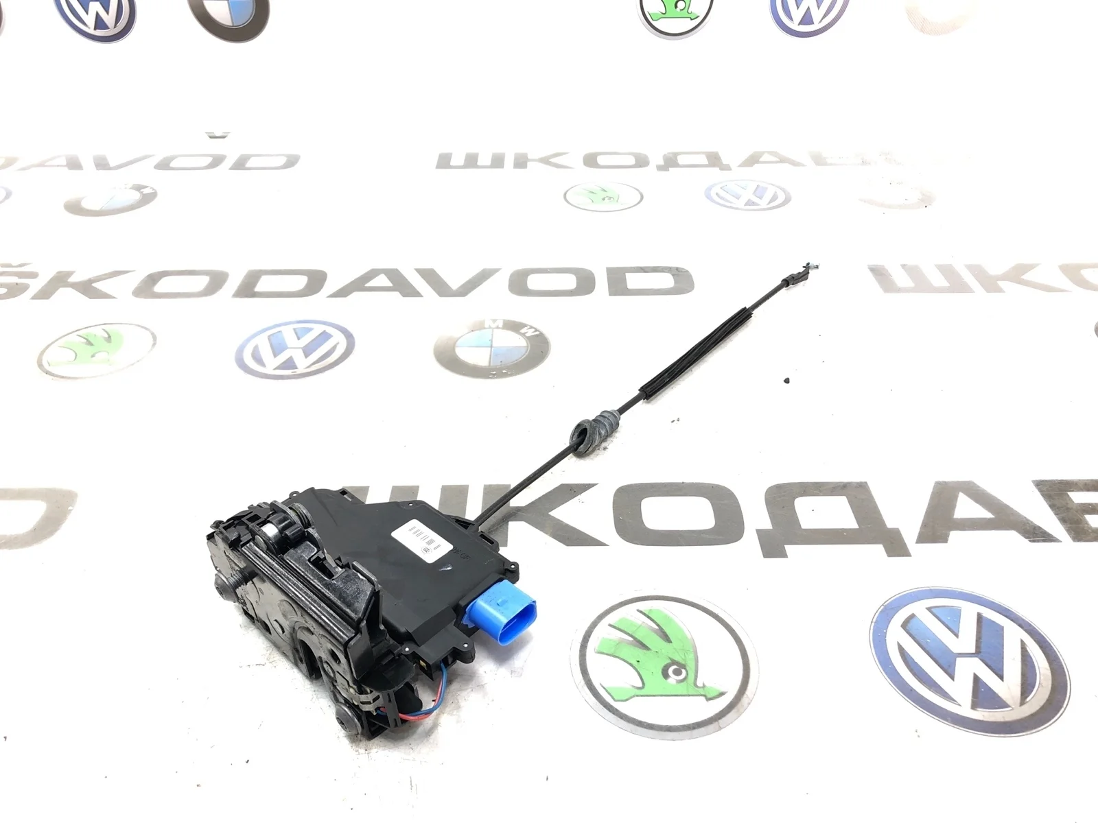 Замок двери Skoda Octavia 2012 7L0839016D A5 (1Z) 1.2 CBZB, задний правый