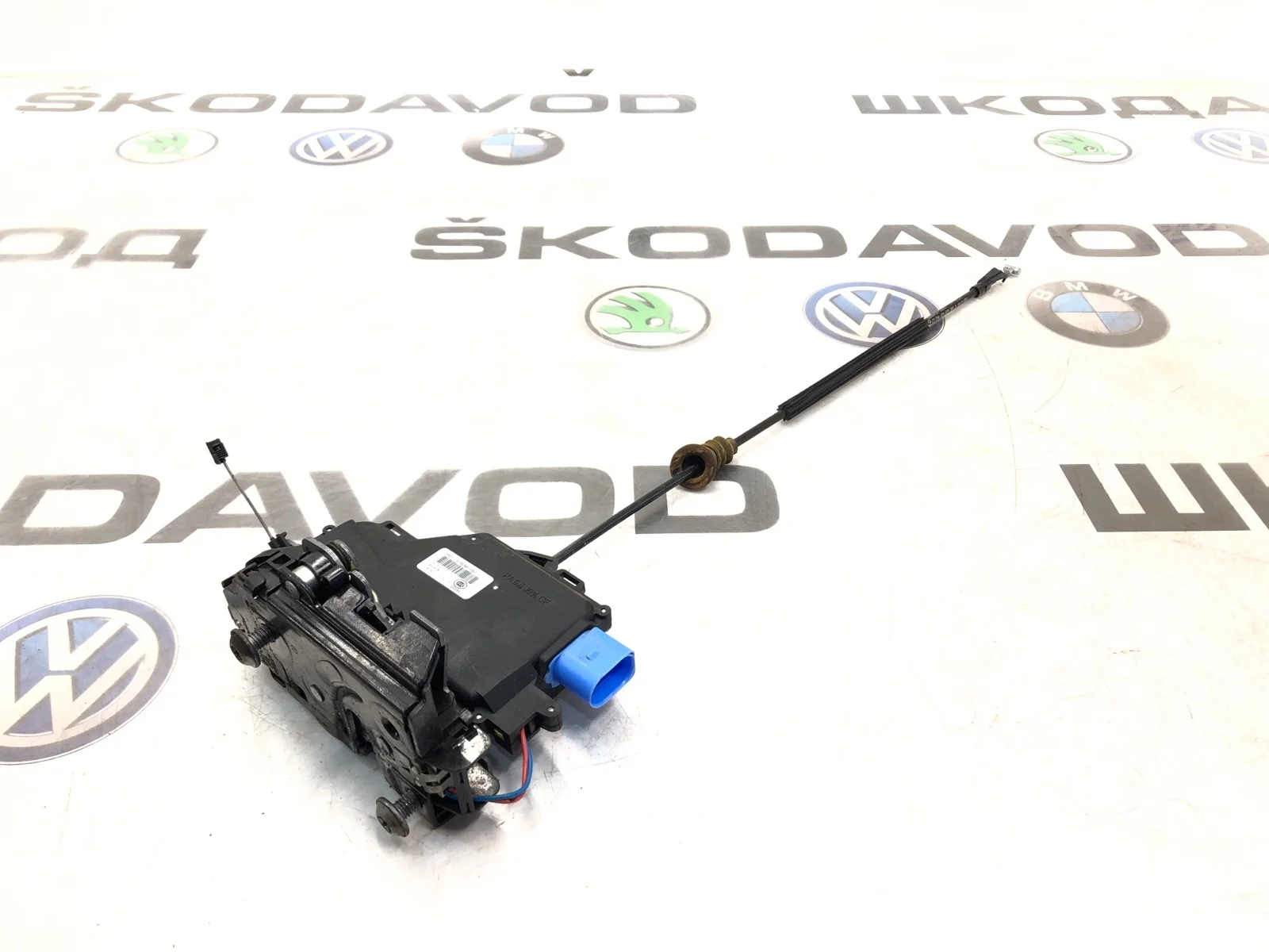 Замок двери Skoda Octavia 2011 7L0839016D A5 (1Z) 1.2 CBZB, задний правый