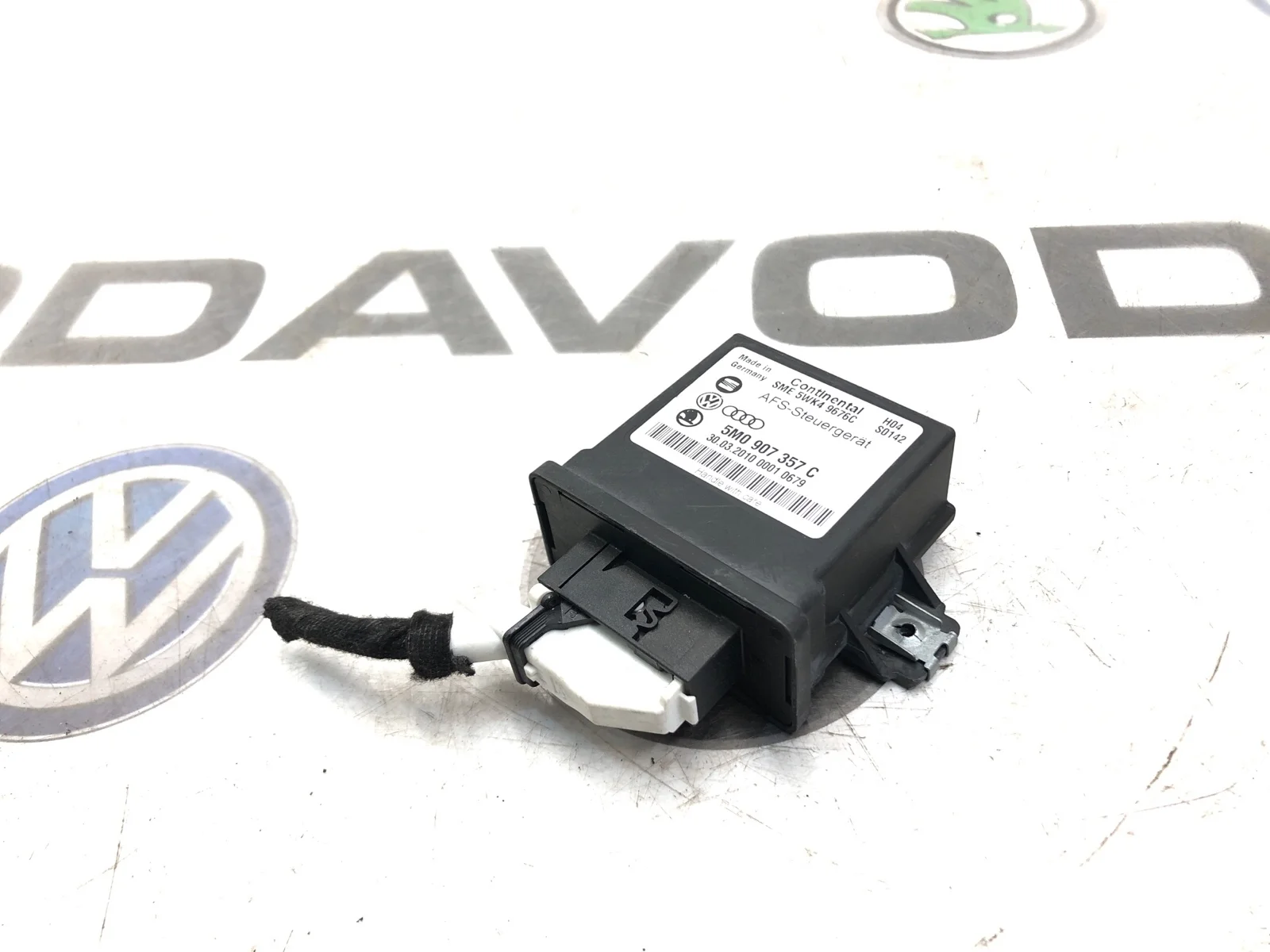 Модуль блок управления адаптивного освещения Skoda Octavia RS 5M0907357C A5 (1Z) 2.0 CEGA