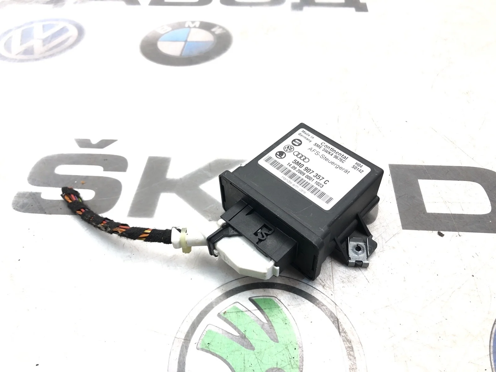 Модуль блок управления адаптивного освещения Skoda Yeti 2009 5M0907357C 5L 2.0 CBDB