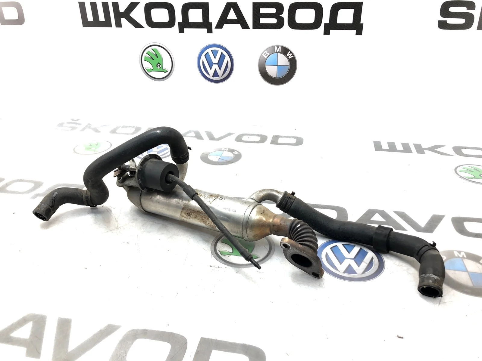 Радиатор системы EGR Volkswagen Transporter 2006 070131512F T5 2.5 BNZ