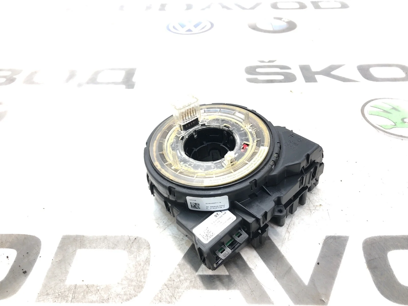 Подрулевое кольцо Volkswagen Touareg 2014 4H0953568F 2 NF 3.0 CJMA