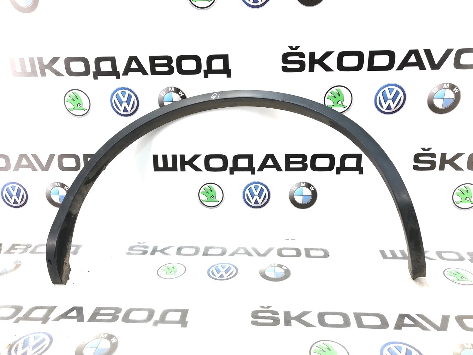 Накладка арки крыла Volkswagen Touareg 2014 7P6854819B9B9 2 NF 3.0 CJMA, задняя левая