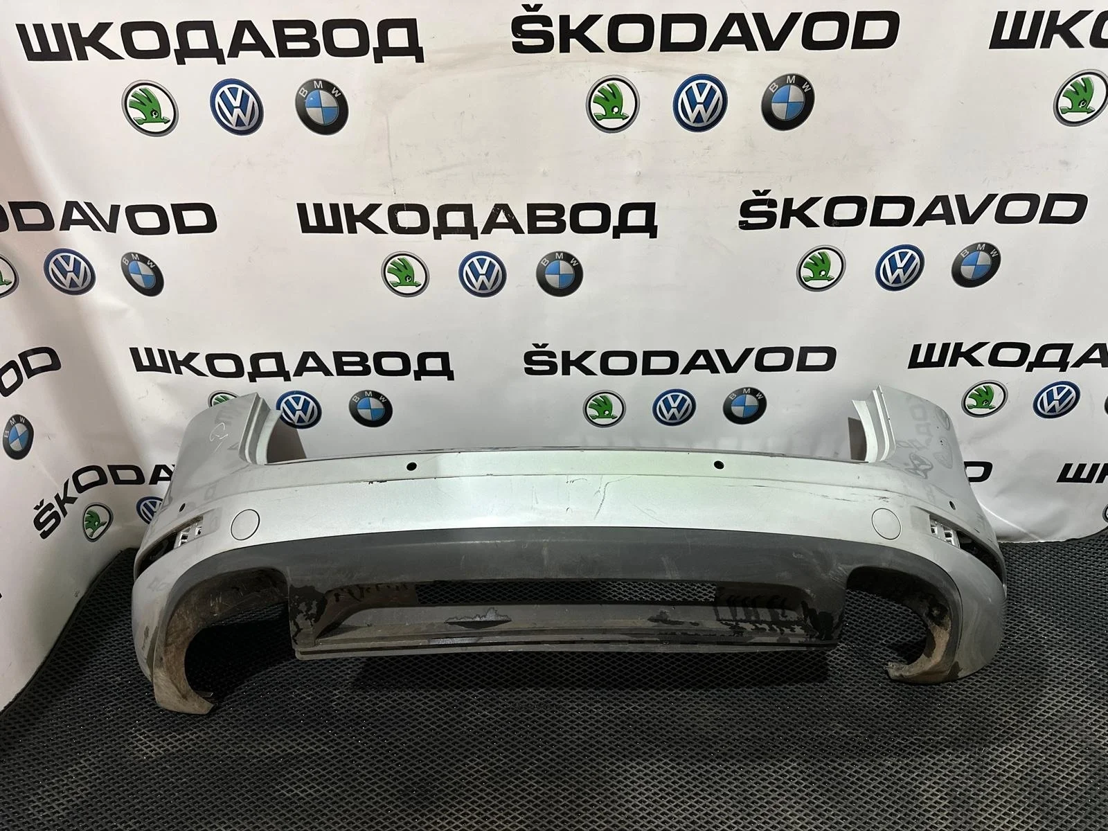 Бампер Volkswagen Touareg 2014 7P6807417GRU 2 NF 3.0 CJMA, задний