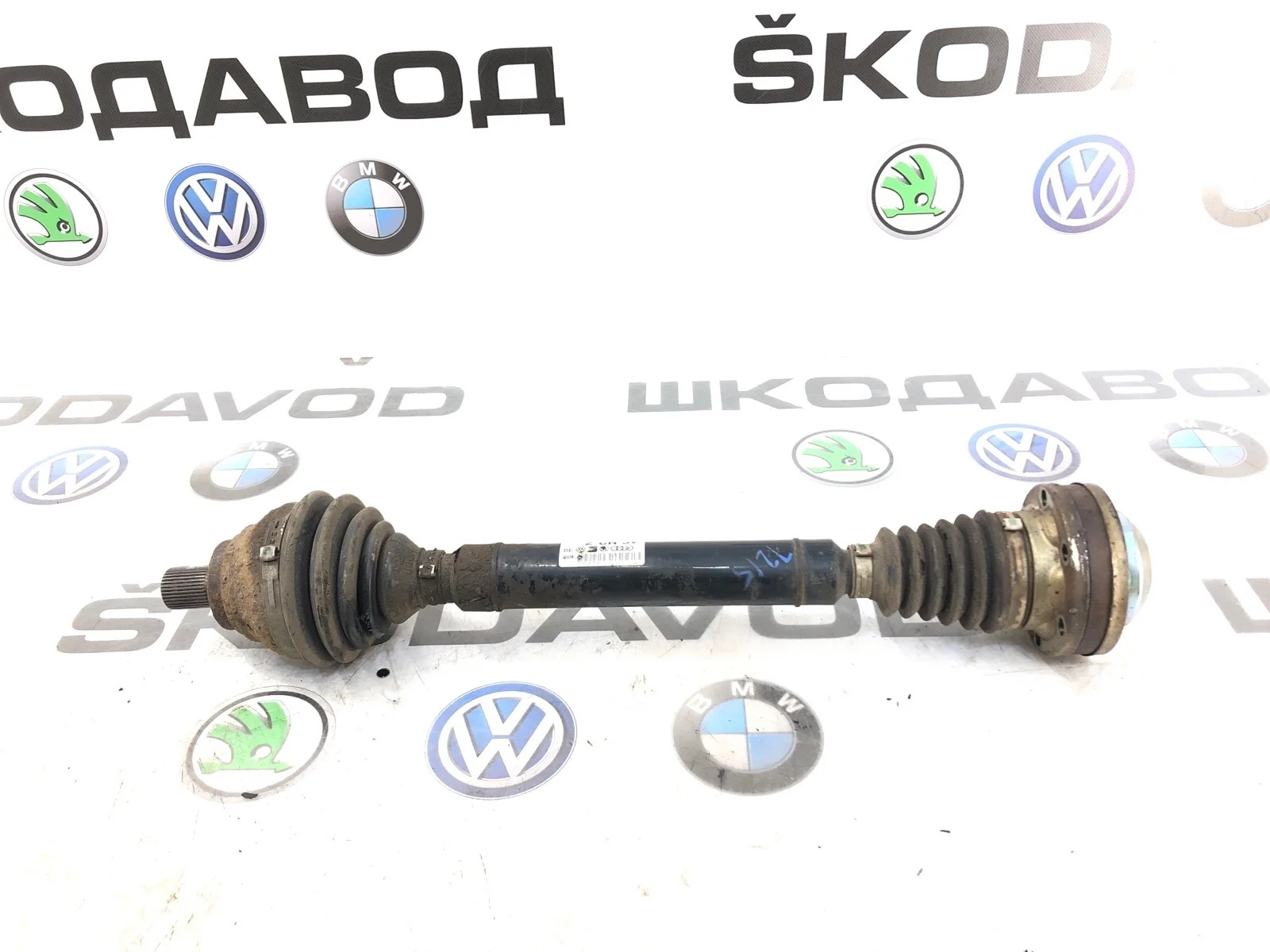 Привод DSG6 Skoda Octavia Scout 2011 1K0407272CR A5 (1Z) 2.0 CFHC, передний правый