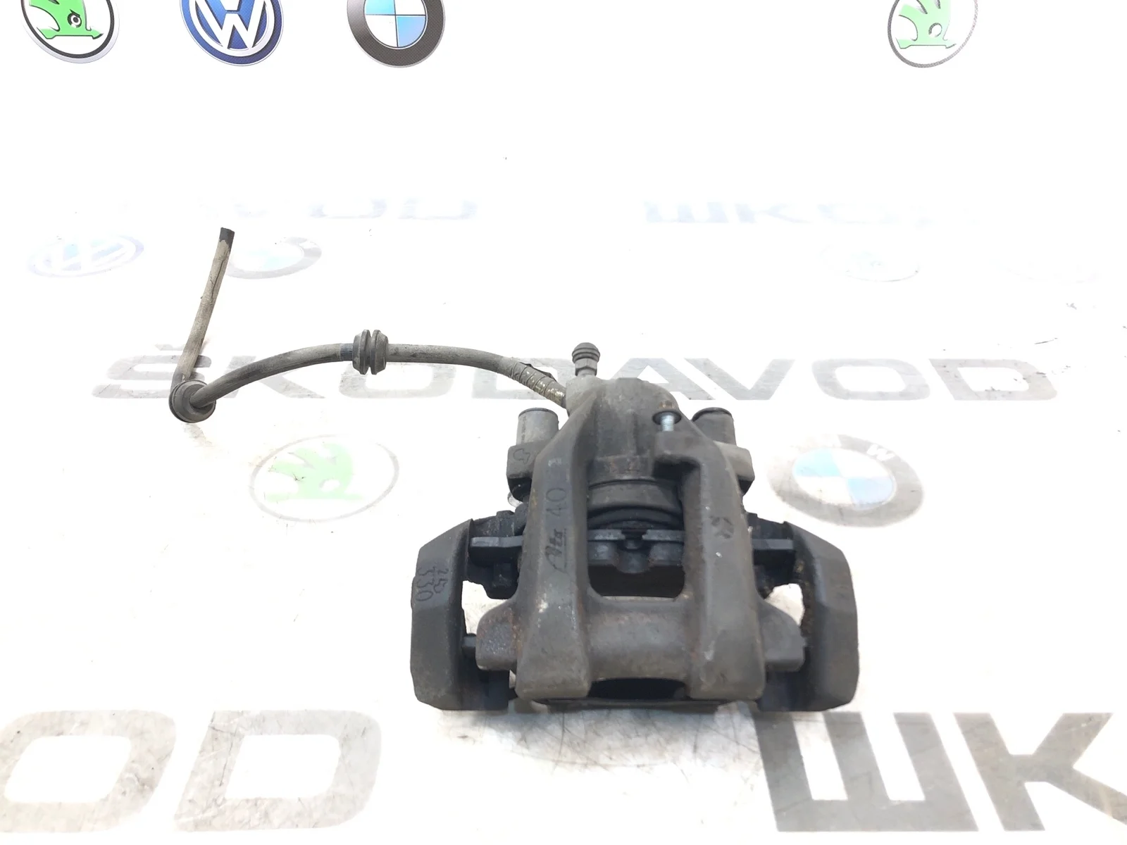 Суппорт тормозной Mercedes-Benz ML 2009 A1644235398 W164 3.0 OM642.940, задний правый