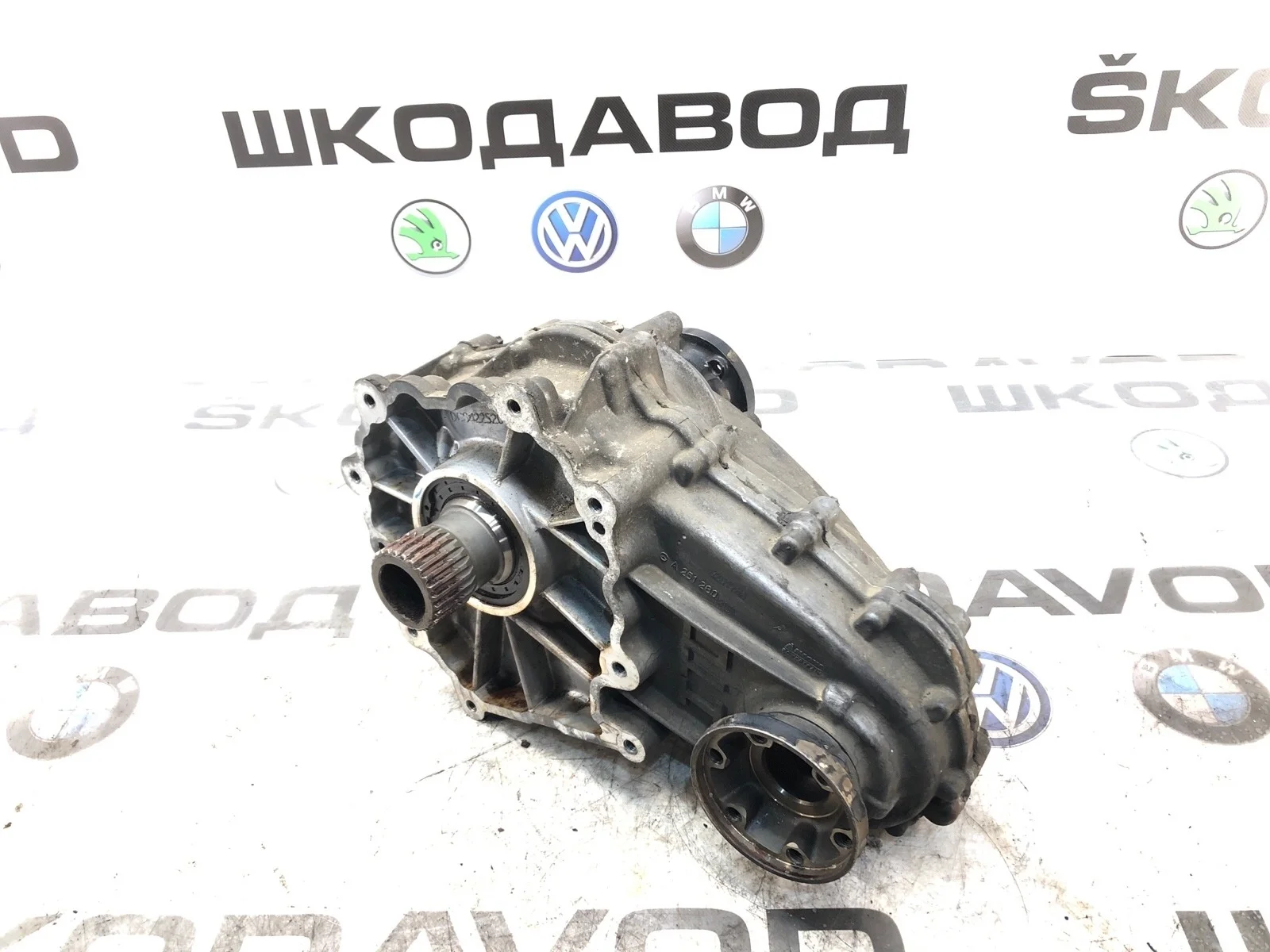 Раздатка Mercedes-Benz ML 2009 A2512801200 W164 3.0 OM642.940