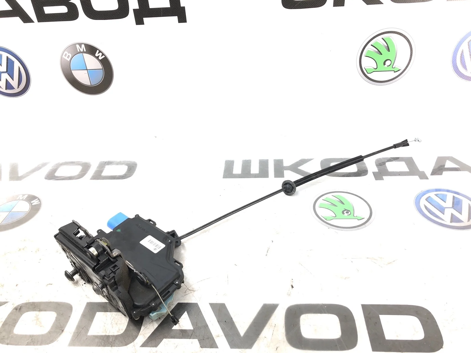 Замок двери Skoda Octavia Scout 2011 7L0839015D A5 (1Z) 2.0 CFHC, задний левый