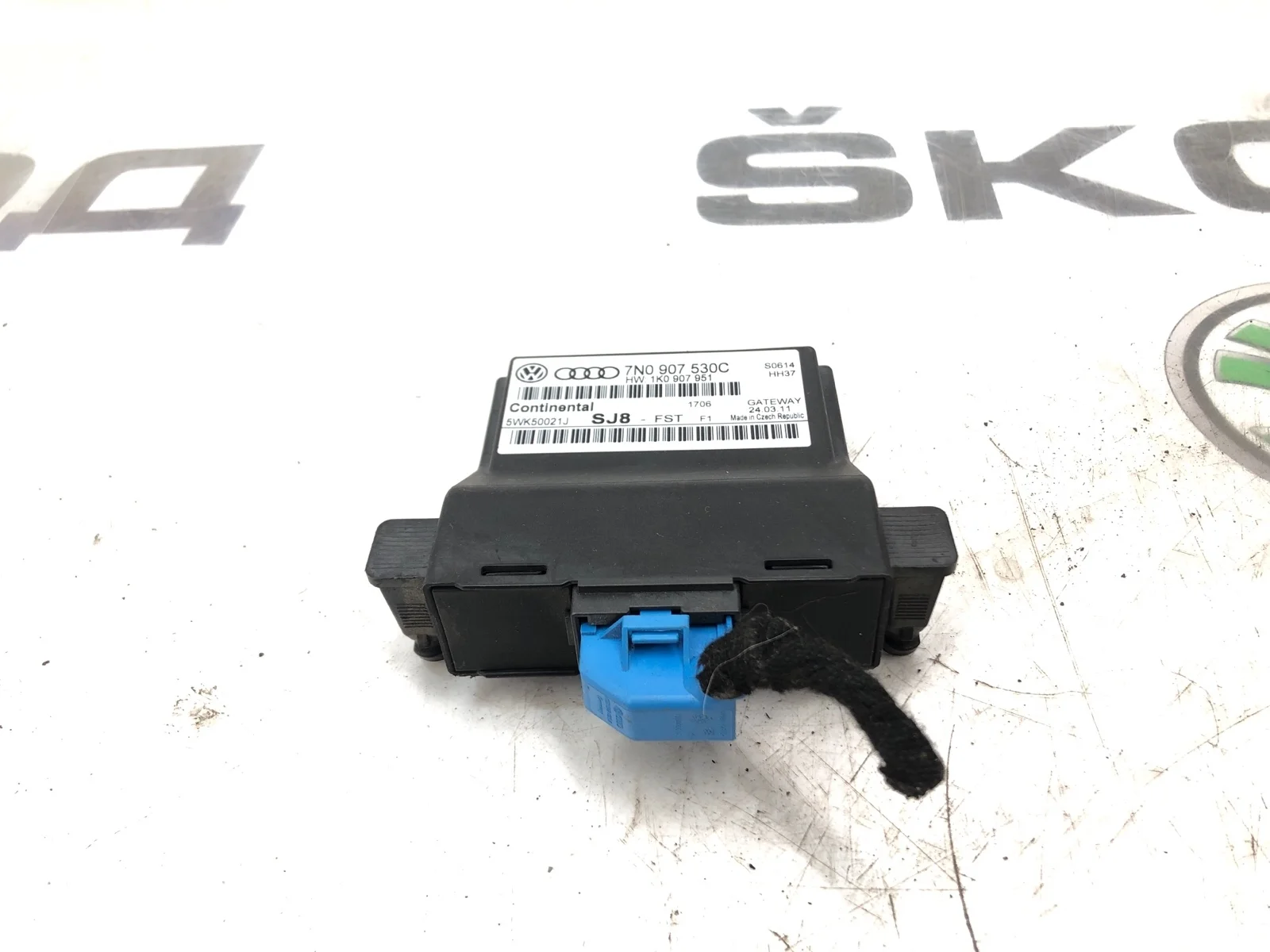 Блок Gateway Гейтвей Skoda Octavia 2011 7N0907530C A5 (1Z) 1.6 BSE