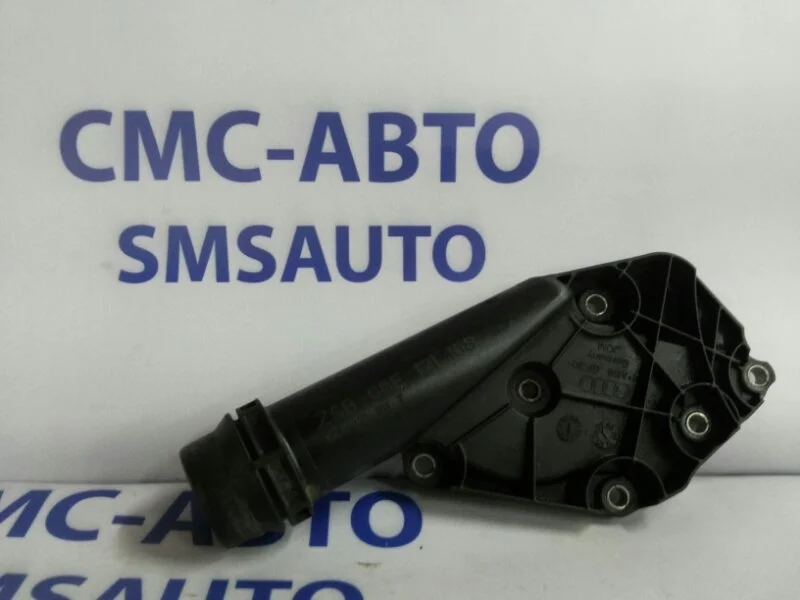 Фланец системы охлаждения Audi A8 2003-2010 06E121161T D3 3.2 BKP