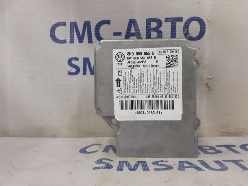 Блок управления AIR BAG Audi A5 8K0959655B 8K 2.0T, передний