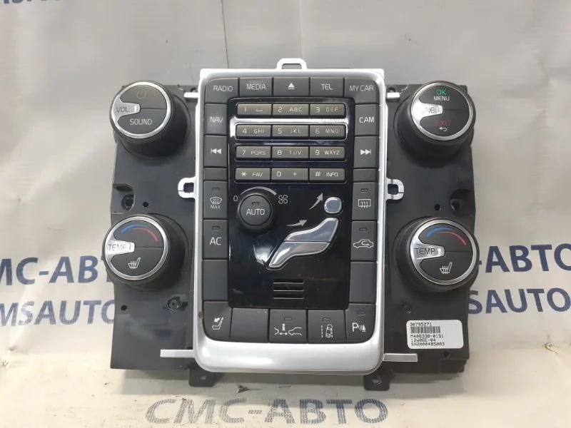 Блок управления климатом Volvo XC60 30795271 ХС60 2.0Т