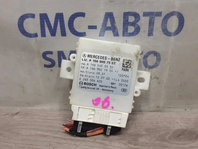 Блок управления парктроником Mercedes-Benz ML A1669007507 W166