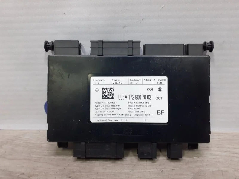 Блок управления сиденьем Mercedes-Benz E-Class A1729007003 W212 2.0T, левый