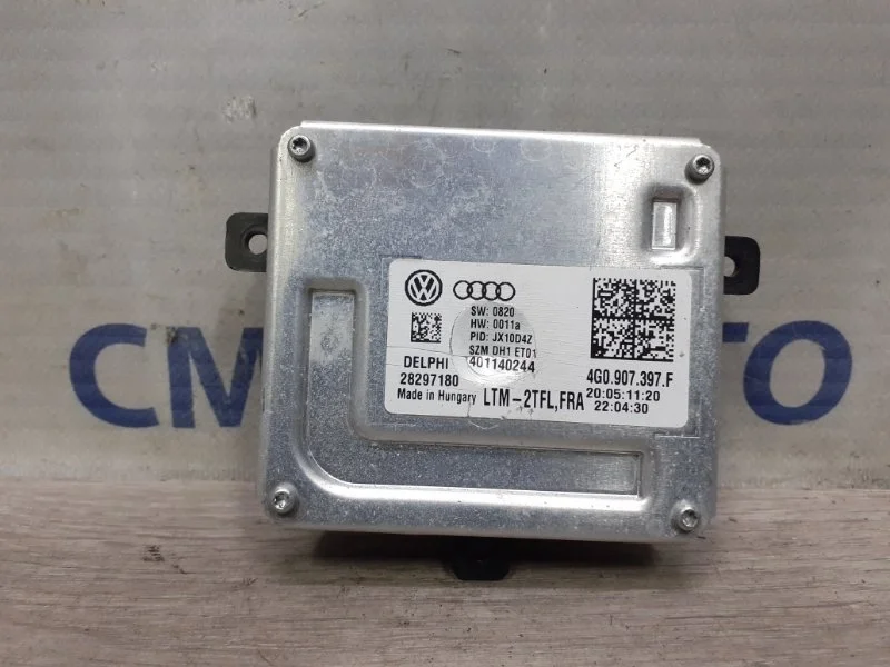 Блок управления фарой Audi A7 2011 4G0907397F C7 3.0 CGW
