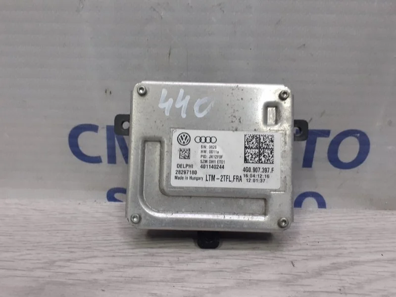 Блок управления фарой Audi A6 2012 4G0907697F C7 2.8 CHV