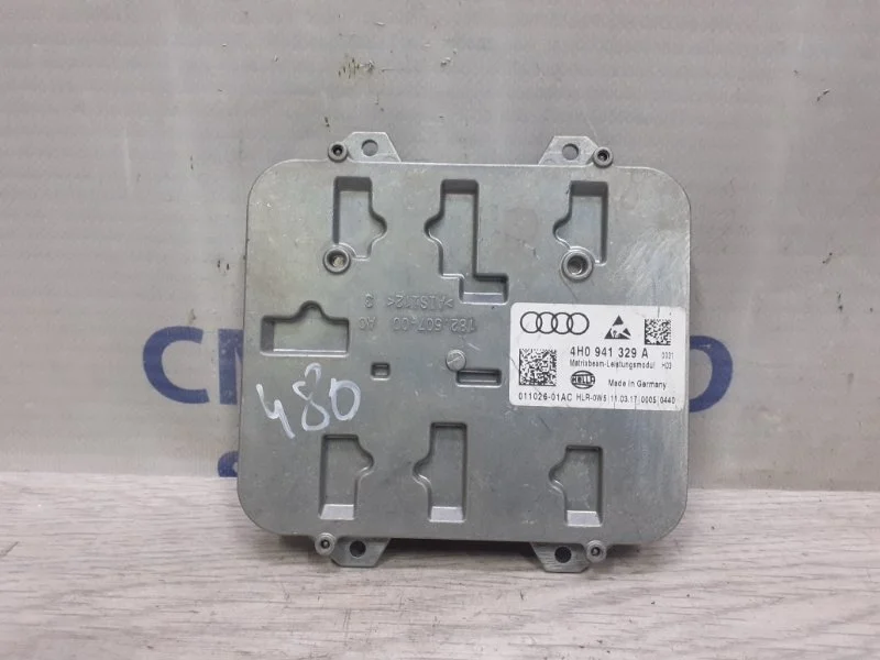 Блок управления фарой Audi A8 2017 4H0941329A D4 4.0 CTG