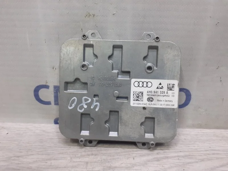 Блок управления фарой Audi A8 2017 4H0941329A D4 4.0 CTG