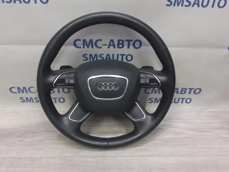 Руль Audi A6 Allroad 2013 4G0419091P1KT C7 3.0 CGW