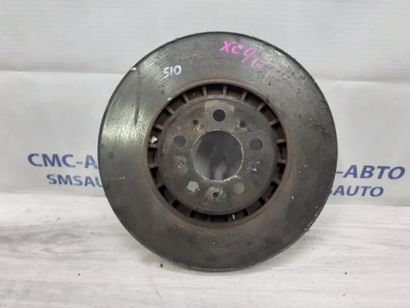 Диск тормозной Volvo XC90 2006 30657301 XC90 B5254T2 2.5T, передний