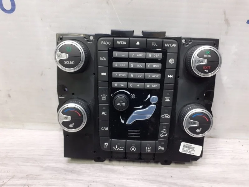 Блок управления климатом Volvo XC60 31443425 ХС60 2.5