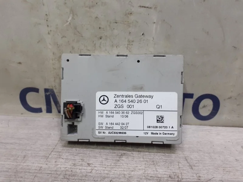 Блок управления ZGW Mercedes-Benz ML A1645402601 W164