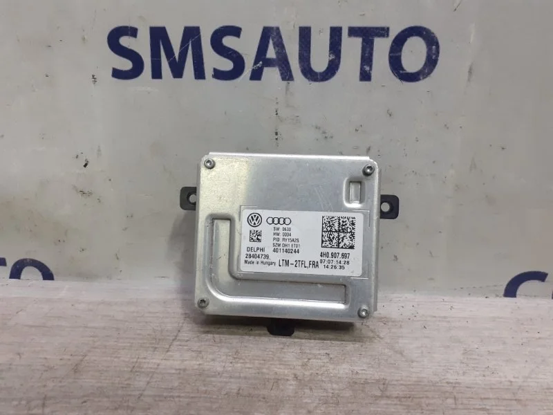 Блок управления светом Audi A8 4H0907697 D4 3.0 CRE