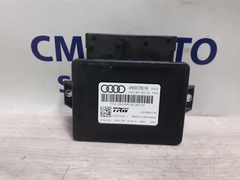Блок управления стояночным тормозом Audi A7 4H0907801H C7 2.0T CYPA