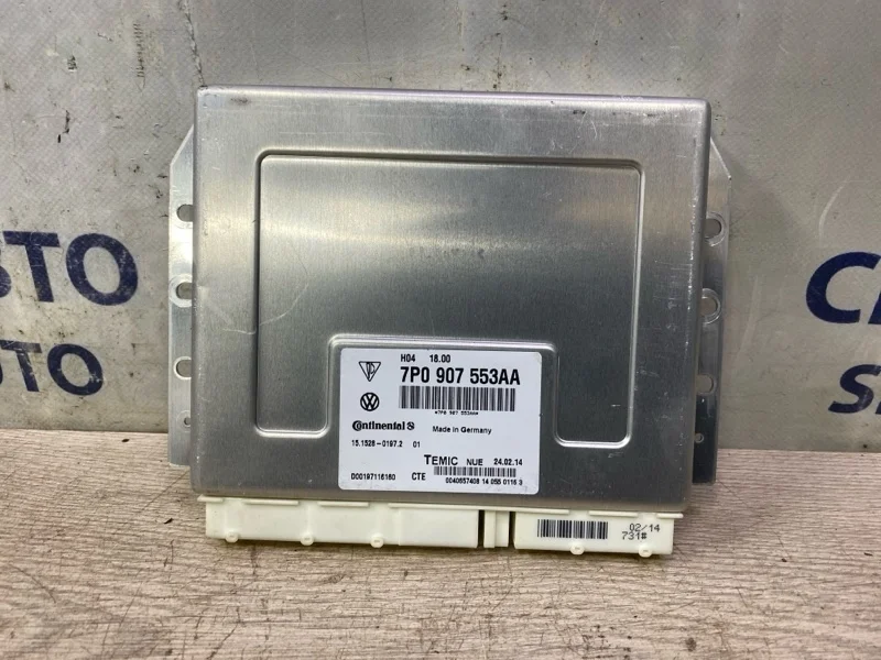 Блок управления подвеской Volkswagen Touareg 7P0907553AA NF 3.0 CGE