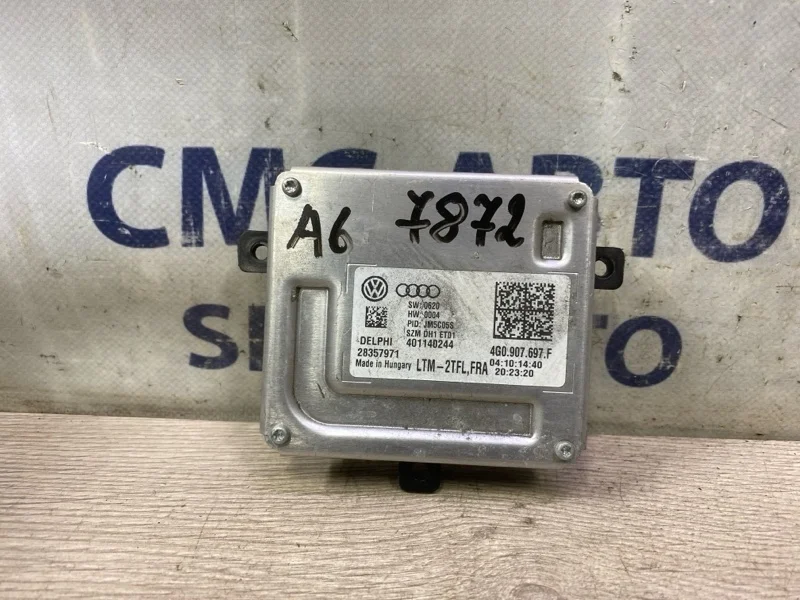 Блок управления фарой Audi A6 4G0907697F 4G 2.8 CHV
