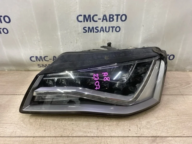 Фара LED Audi A8 2011 4H0941029AH D4 4.2 CDR, левая