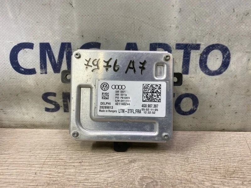 Блок управления светом Audi A7 2011 4G0907397 C7 3.0 CGW