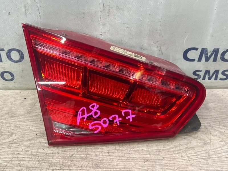 Фонарь крышки багажника Audi A8 2012 4H0945093 D4 3.0 CGW, задний левый