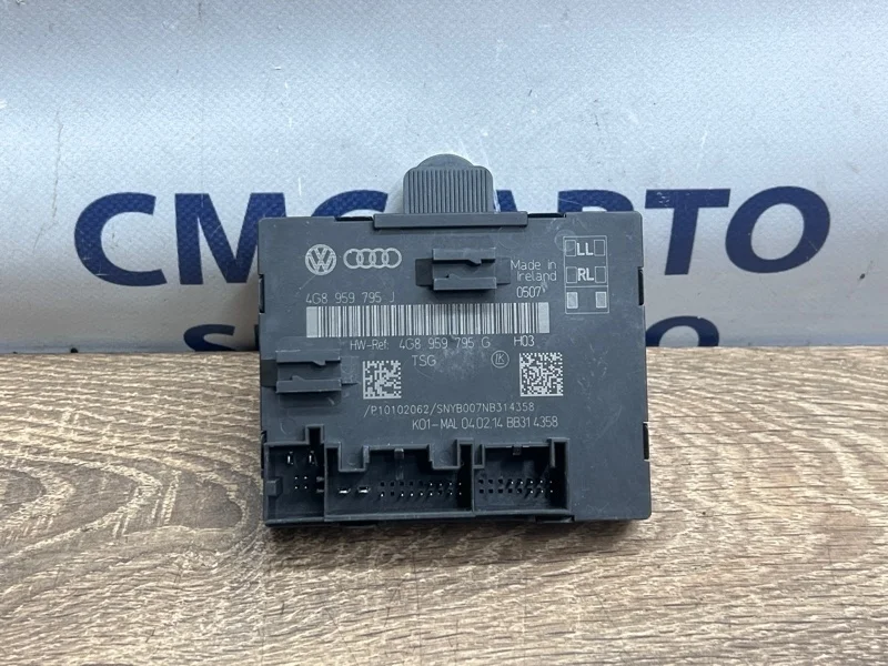 Блок управления двери Audi A6 2014 4G8959795J C7 2.0T CDN, задний