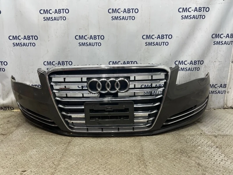 Бампер в сборе Audi A8 2011 4H0807065EGRU D4 4.2 CDR, передний