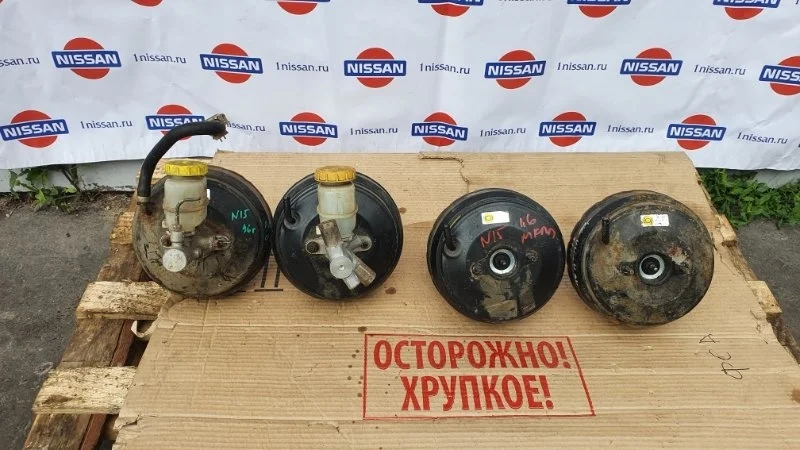 Вакуумный усилитель тормозов Nissan Almera 1995-2000 472100N600 N15, передний