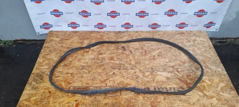 Уплотнитель крышки багажника Nissan Tiida 2007-2012 84830ED900 C11 HR16, задний