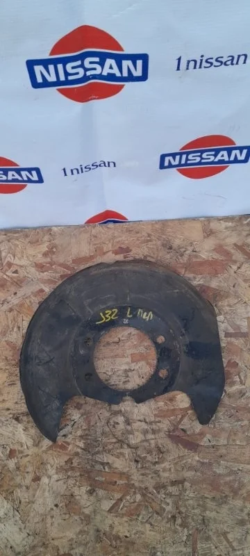 Кожух тормозного диска Nissan Teana 2008-2012 41161JN90A J32 VQ 25, передний левый