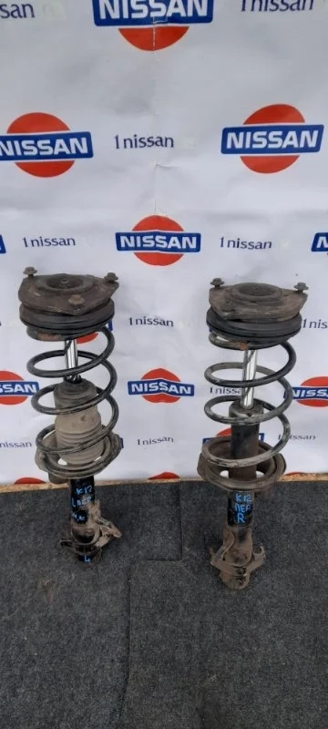 Стойка подвески Nissan Micra 2002-2010 E43A3BC60A K12 CR14, передняя