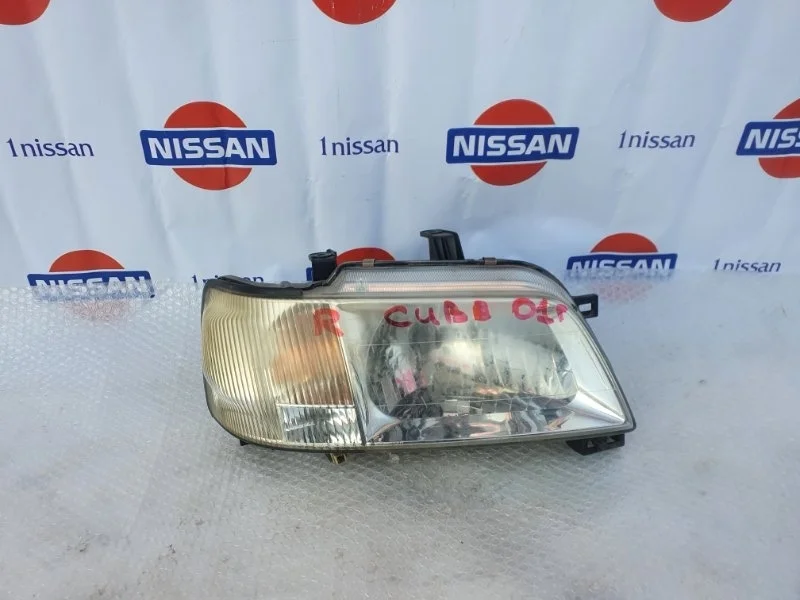 Фара галогеновая Nissan Cube 1998-2002 260102U725 AZ-10 CGA3DE, передняя правая