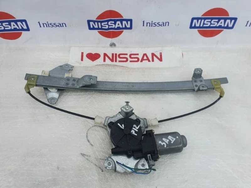Стеклоподъемный механизм Nissan PRIMERA 2002-2007 82701AV610 P12 QG18, задний левый