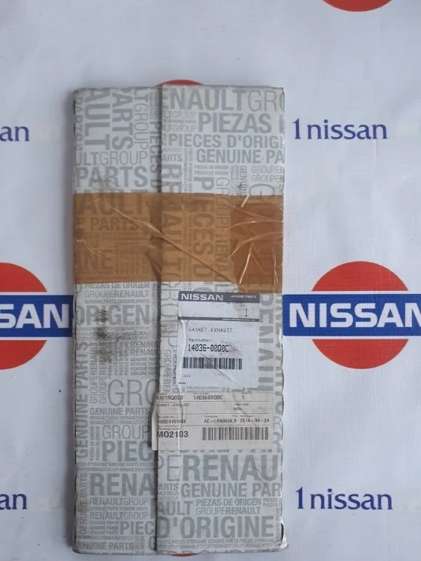 Прокладка выпускного коллектора Nissan ALMERA 11.2012- 1403600Q0C G15 K4M, передняя