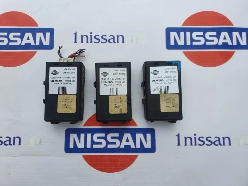 Блок иммобилайзера Nissan Almera 1995-2000 28591C9910 N15 GA16, передний левый