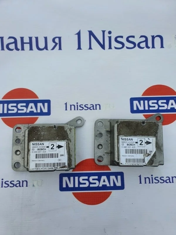 Блок управления SRS Nissan Primera 2002-2007 98820AV200 P12 QG 18, передний